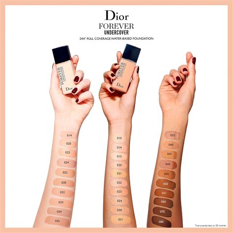 dior forever color code.